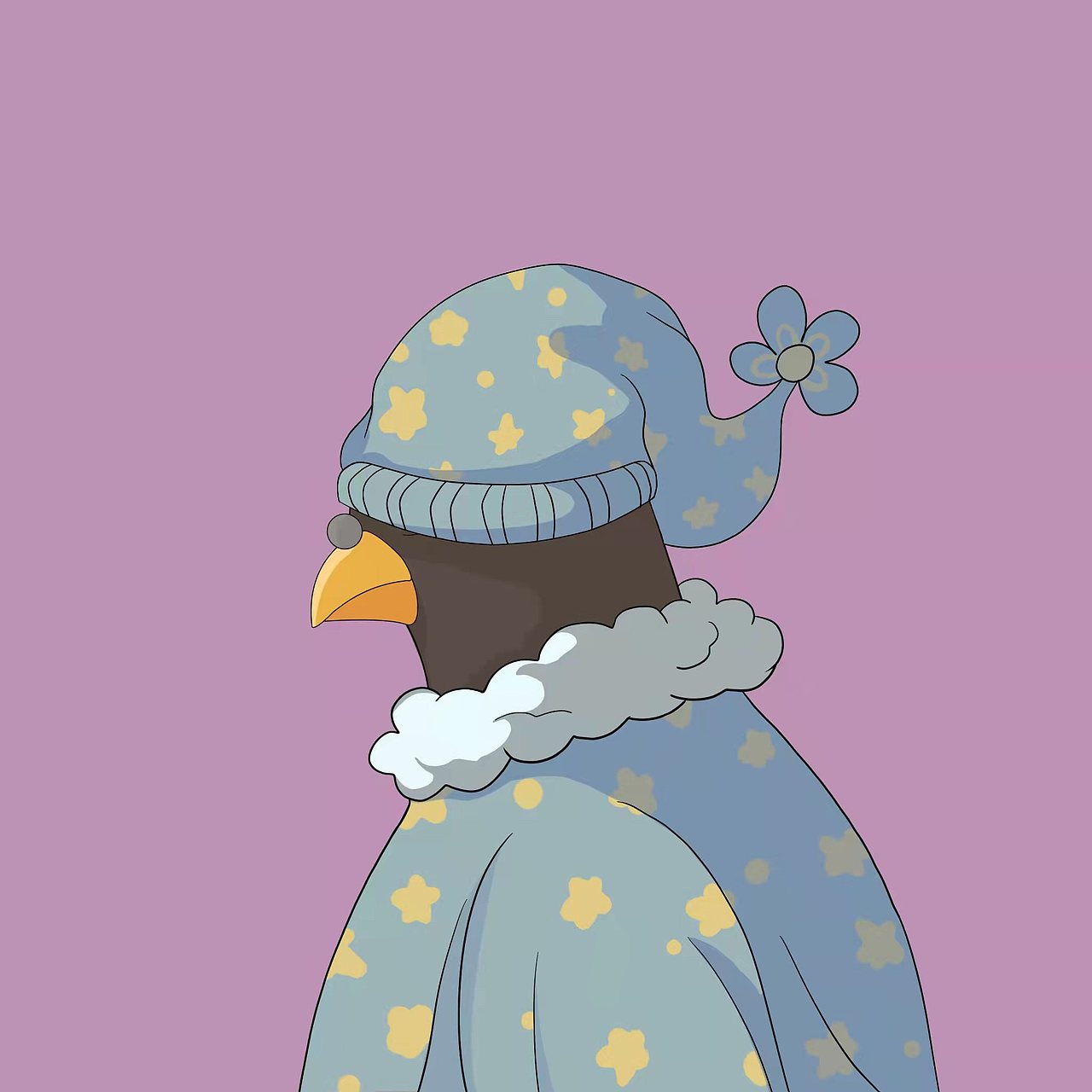 鸽Ger - NFT 插画设计