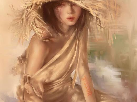 厚涂人像（个人主页-ZNjM1MTA2ODA=） - 绘画 - 站酷设计师battleil原创素材 - 站酷ZCOOL