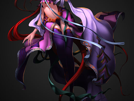 妲己人设（个人主页-ZMzQyNjQxMg==） - 游戏原画 - 站酷设计师梦牵魂原创素材 - 站酷ZCOOL