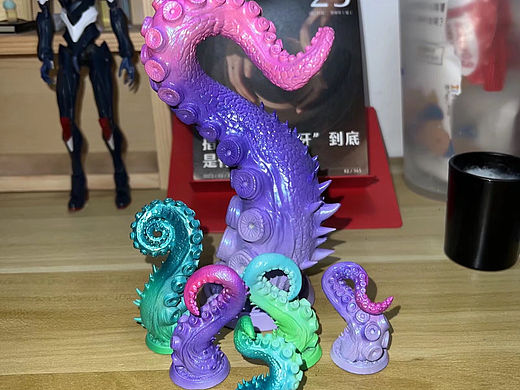 关于最近忙里偷闲涂了几只触手