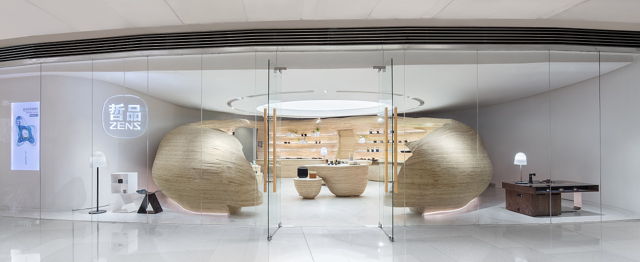 CUN寸DESIGN|源于东方的延伸 哲品北京国贸三期品牌店（图ZMjQ1NjY4MDAw） - 家装设计 - 站酷设计师CUN寸匠原创素材 - 站酷ZCOOL