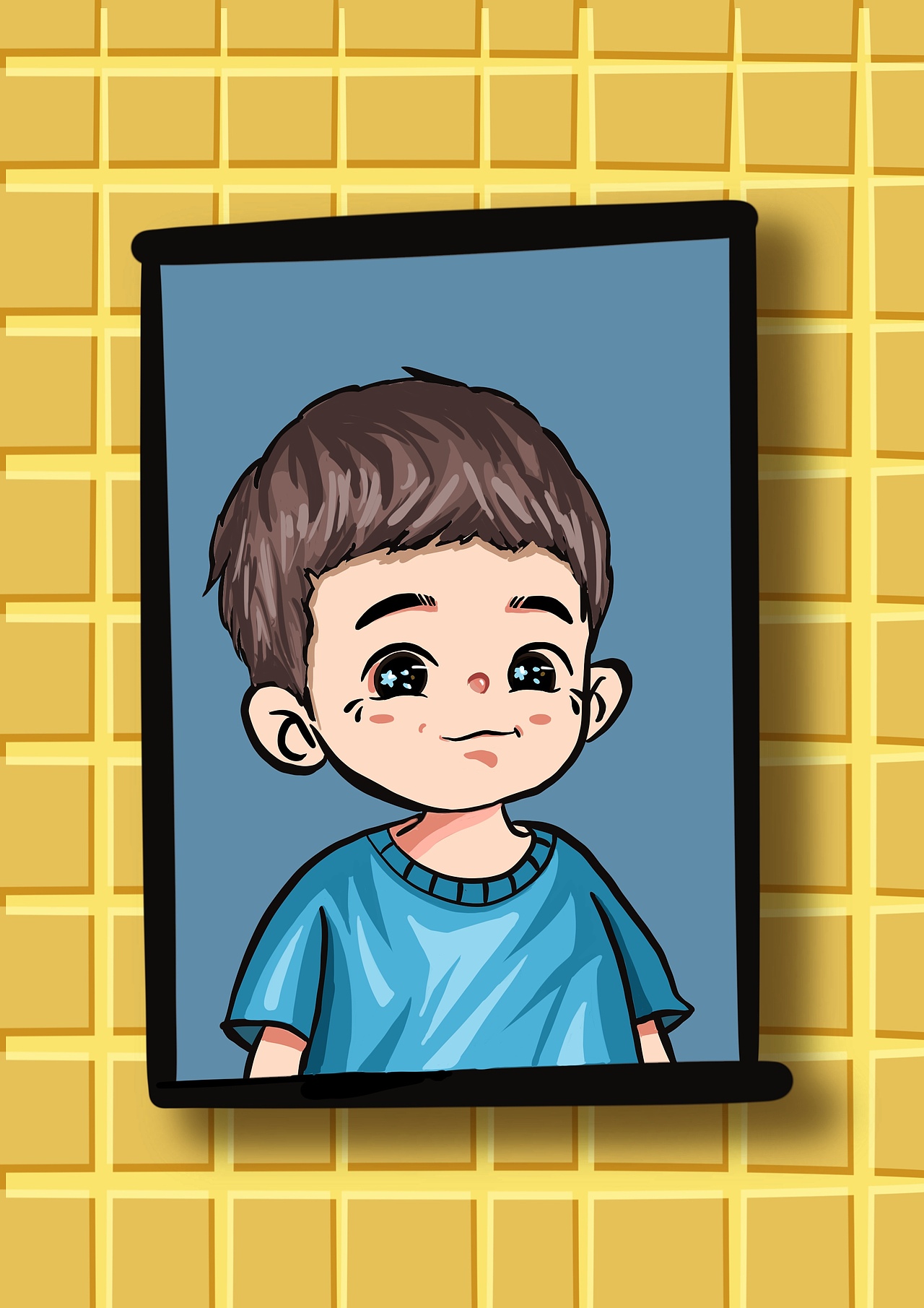 小男孩卡通可爱人物头像（图ZMjU2NTgwNzc2） - 创作习作 - 站酷设计师沉舟小海原创素材 - 站酷ZCOOL