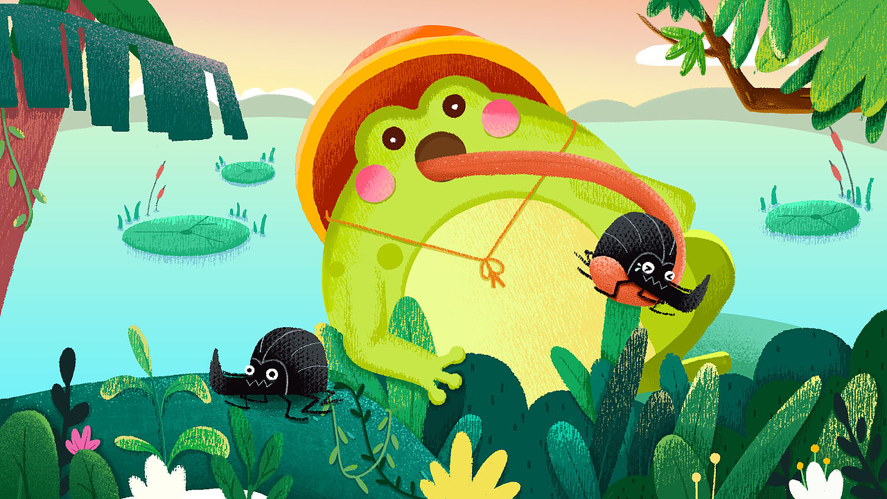 I like bugs插画绘本绘制（图ZMTY3MTAzNjg0） - 儿童插画 - 站酷设计师卓小昕sweetheart原创素材 - 站酷ZCOOL