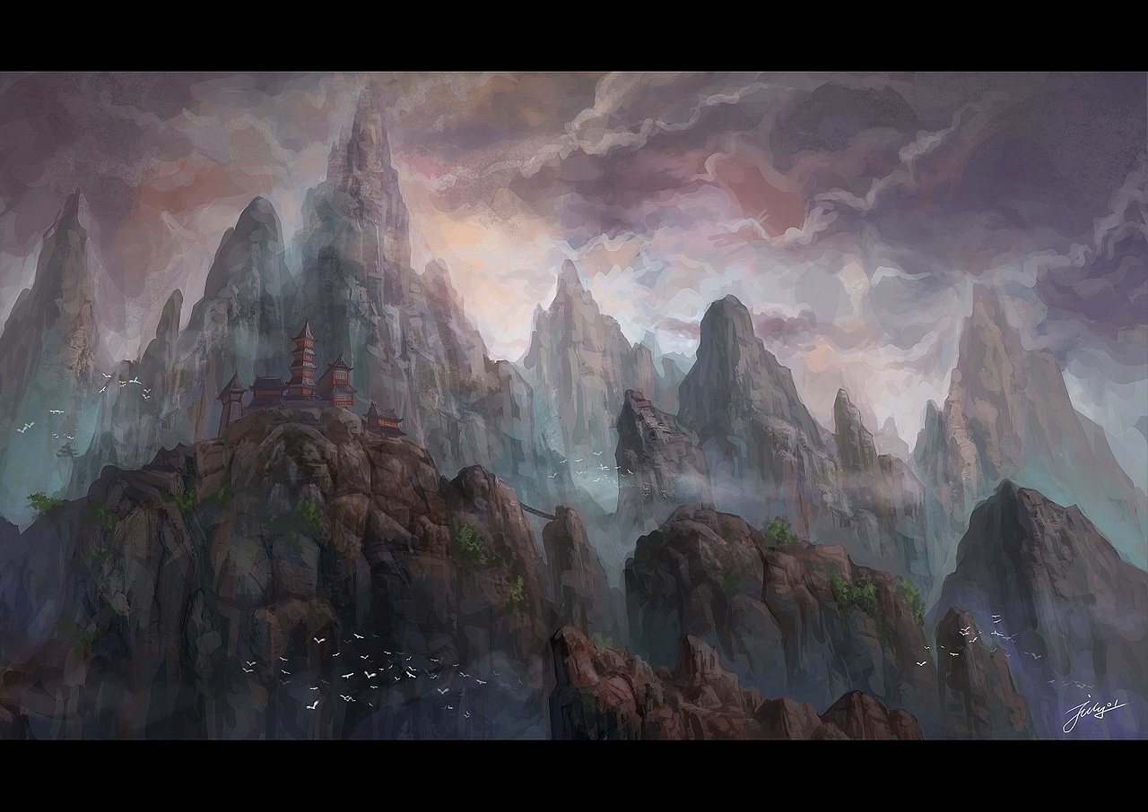 修仙之地（图ZMzc1OTc1Ng==） - 概念设定 - 站酷设计师july01原创素材 - 站酷ZCOOL