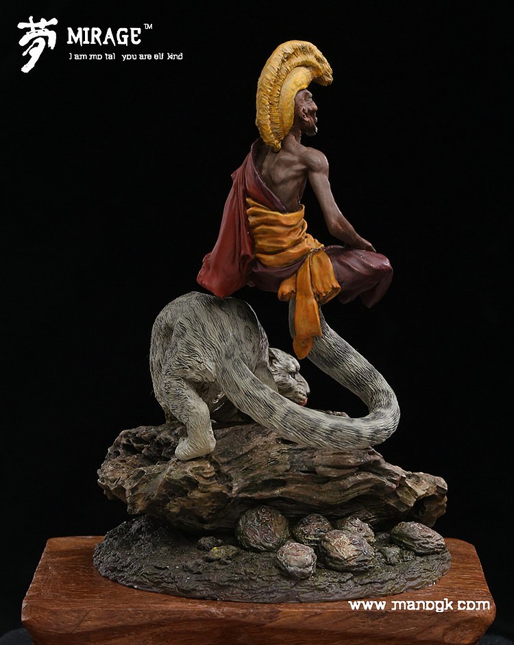 末那原创手办丨梦中景系列第9弹【Mayadeha&Arhat】雪豹喇嘛（图ZMjA3OTc5NTY=） - 手办/模玩 - 站酷设计师末那工作室原创素材 - 站酷ZCOOL