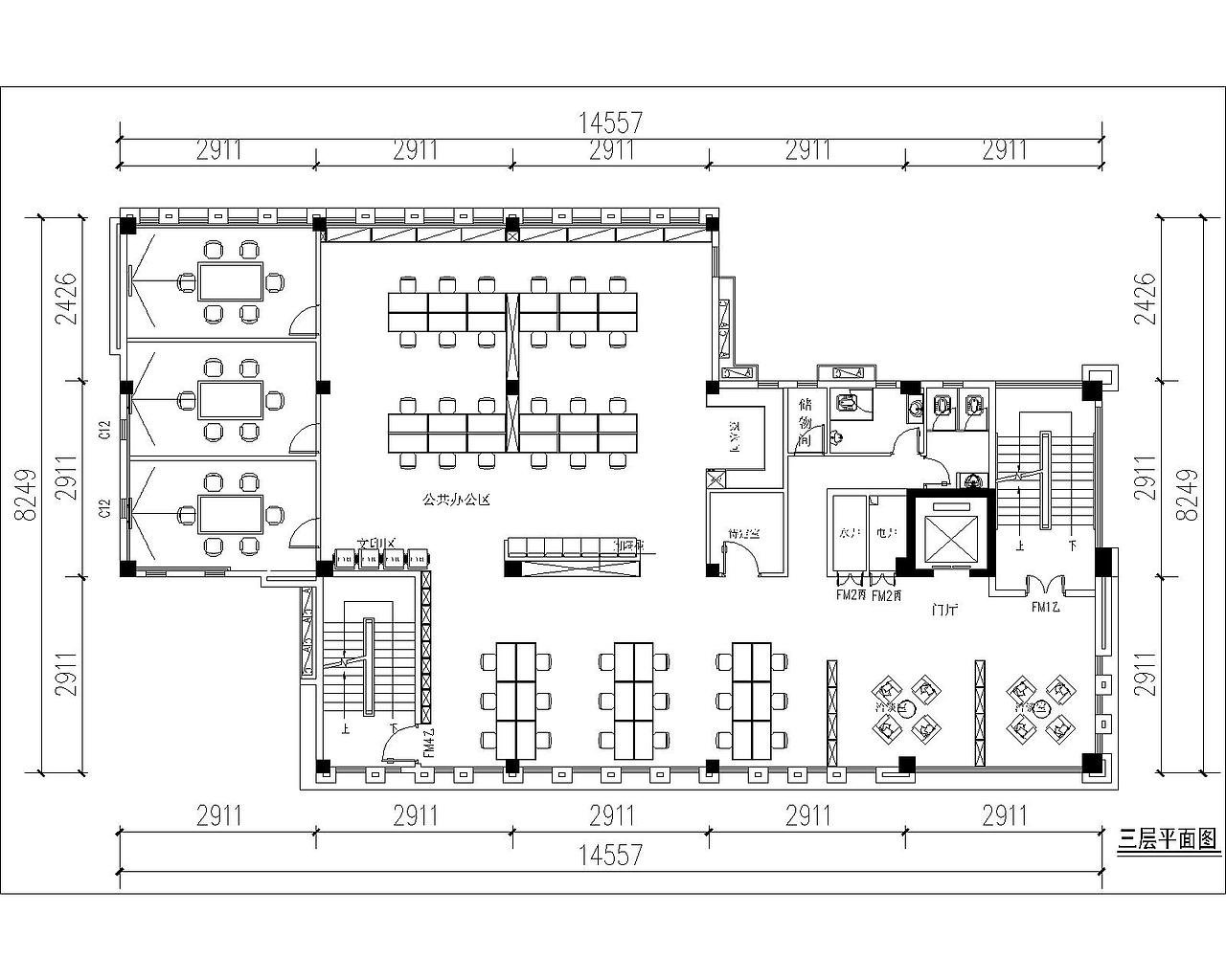 某产业园平面图