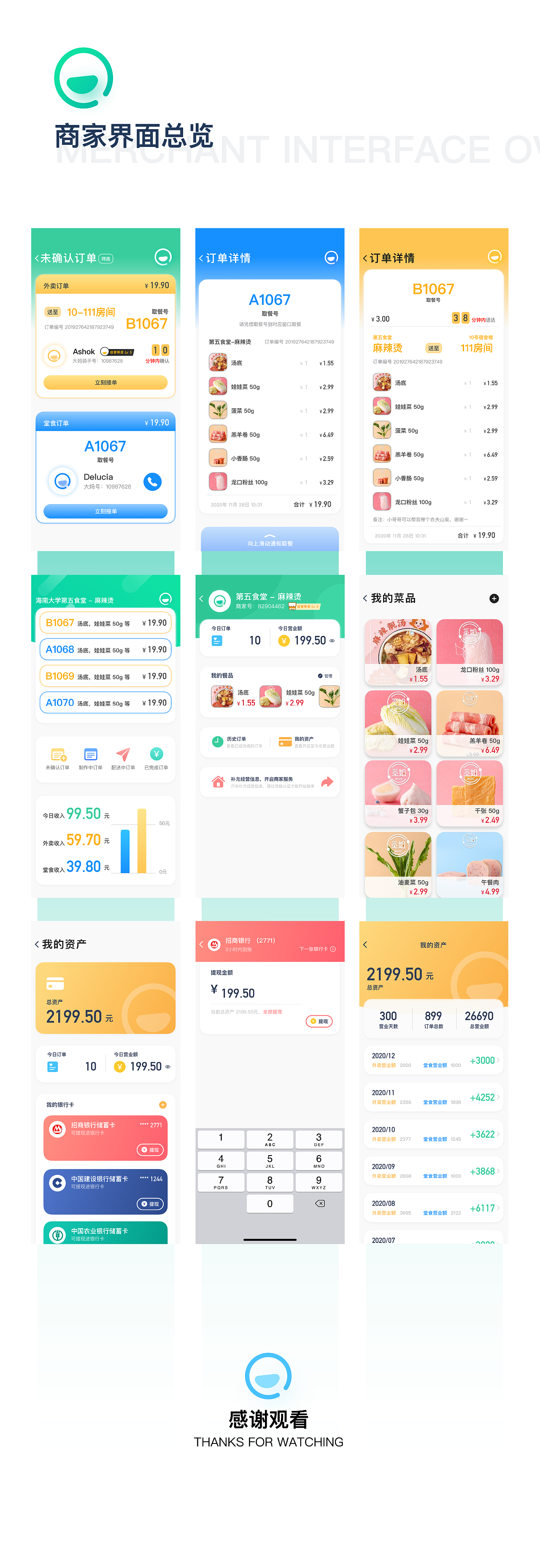 【大妈手不抖】 - 海南大学订餐平台 项目总结（图ZMjQ3NTU1NjM2） - APP界面 - 站酷设计师阿哲Azze原创素材 - 站酷ZCOOL