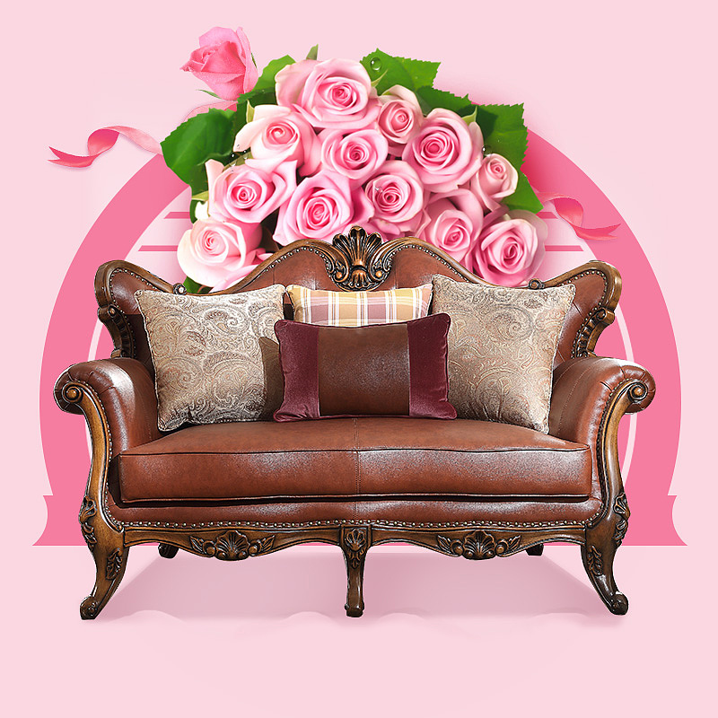 美式家具——活动页（图ZODgwMjE4NjQ=） - 电商 - 站酷设计师比卡邱原创素材 - 站酷ZCOOL