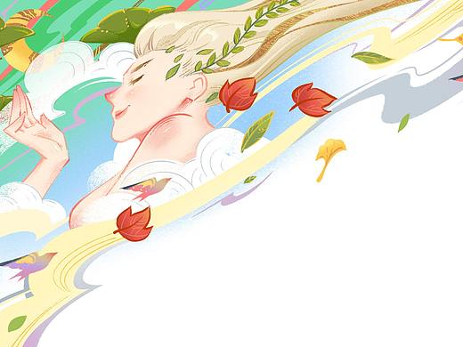 春（个人主页-ZNDI5NzI2MjA=） - 商业插画 - 站酷设计师阿琛潘原创素材 - 站酷ZCOOL