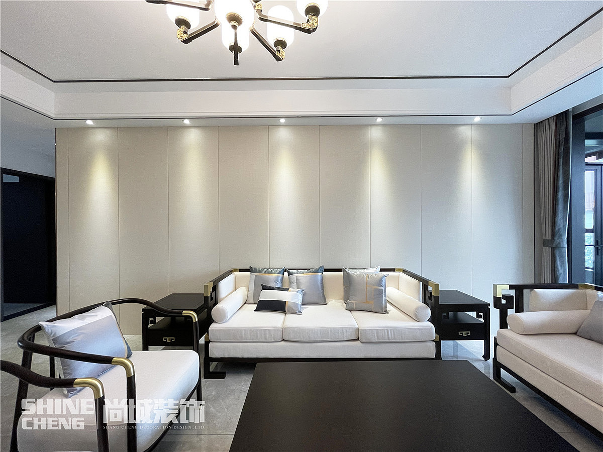 【尚城装饰】肥城·世纪豪庭138㎡新中式实景装修案例（图ZMjY3OTQyOTcy） - 文案/策划 - 站酷设计师Z25890727原创素材 - 站酷ZCOOL