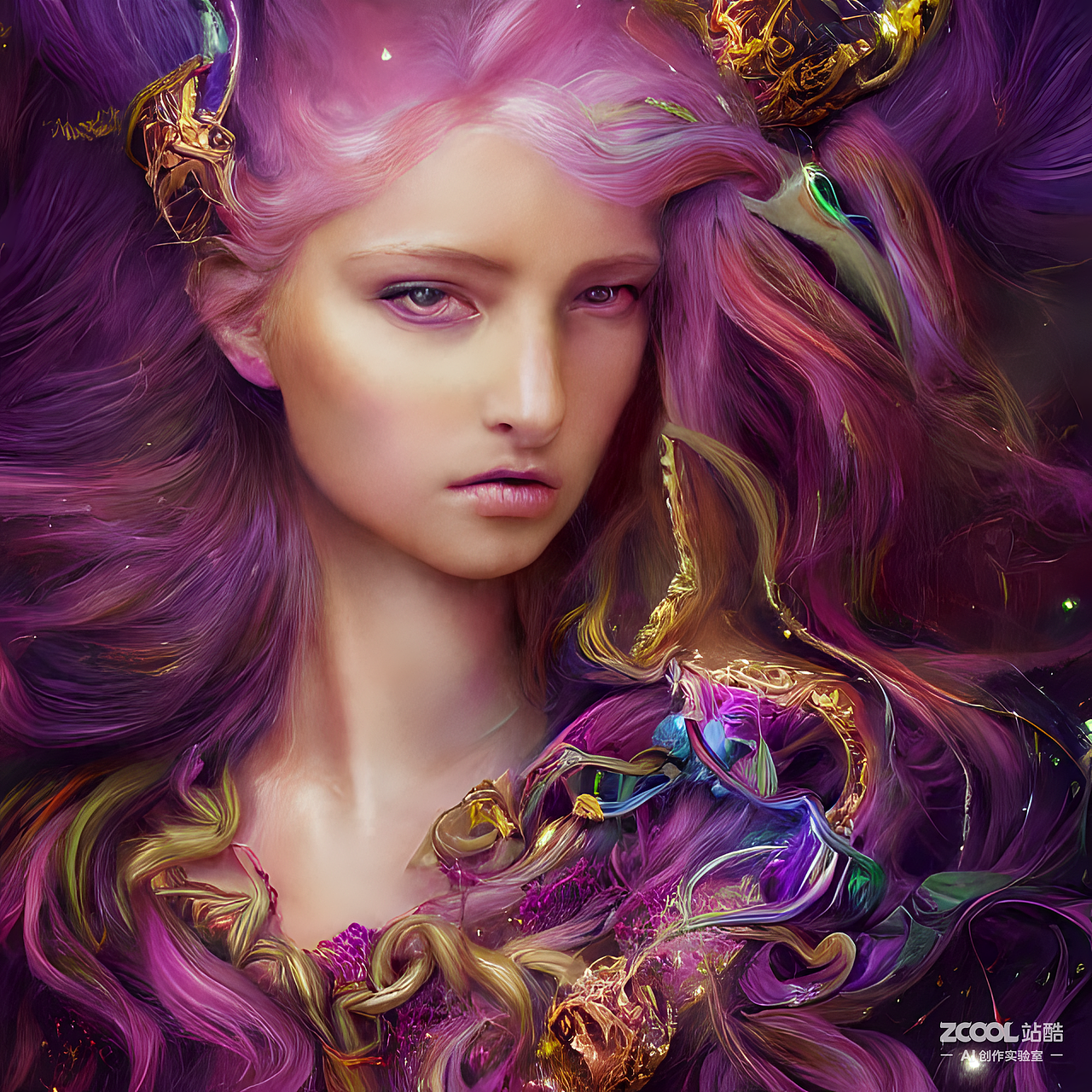 #AI创作实验室#人像练习