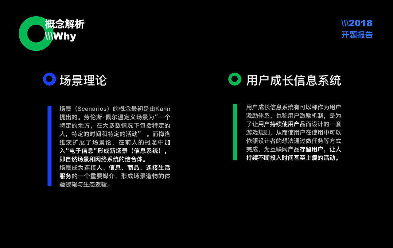 基于场景理论的用户成长信息系统设计研究-开题报告