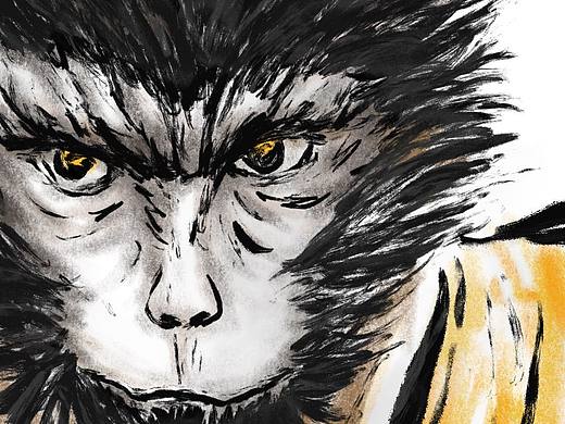 Procreate练习-悟空