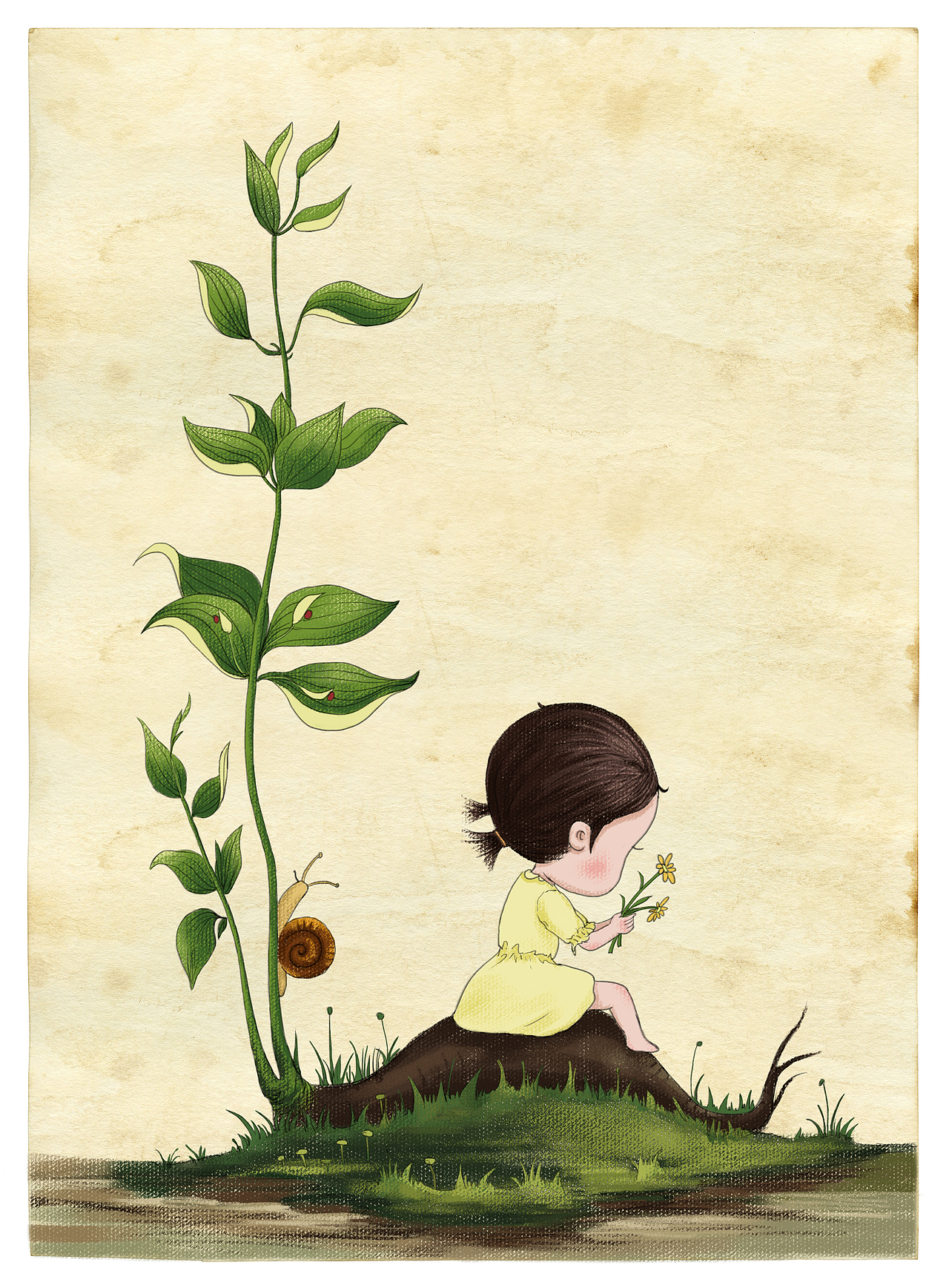 上学前的我（图ZMjE1NjQyNjI4） - 儿童插画 - 站酷设计师林徵0902原创素材 - 站酷ZCOOL