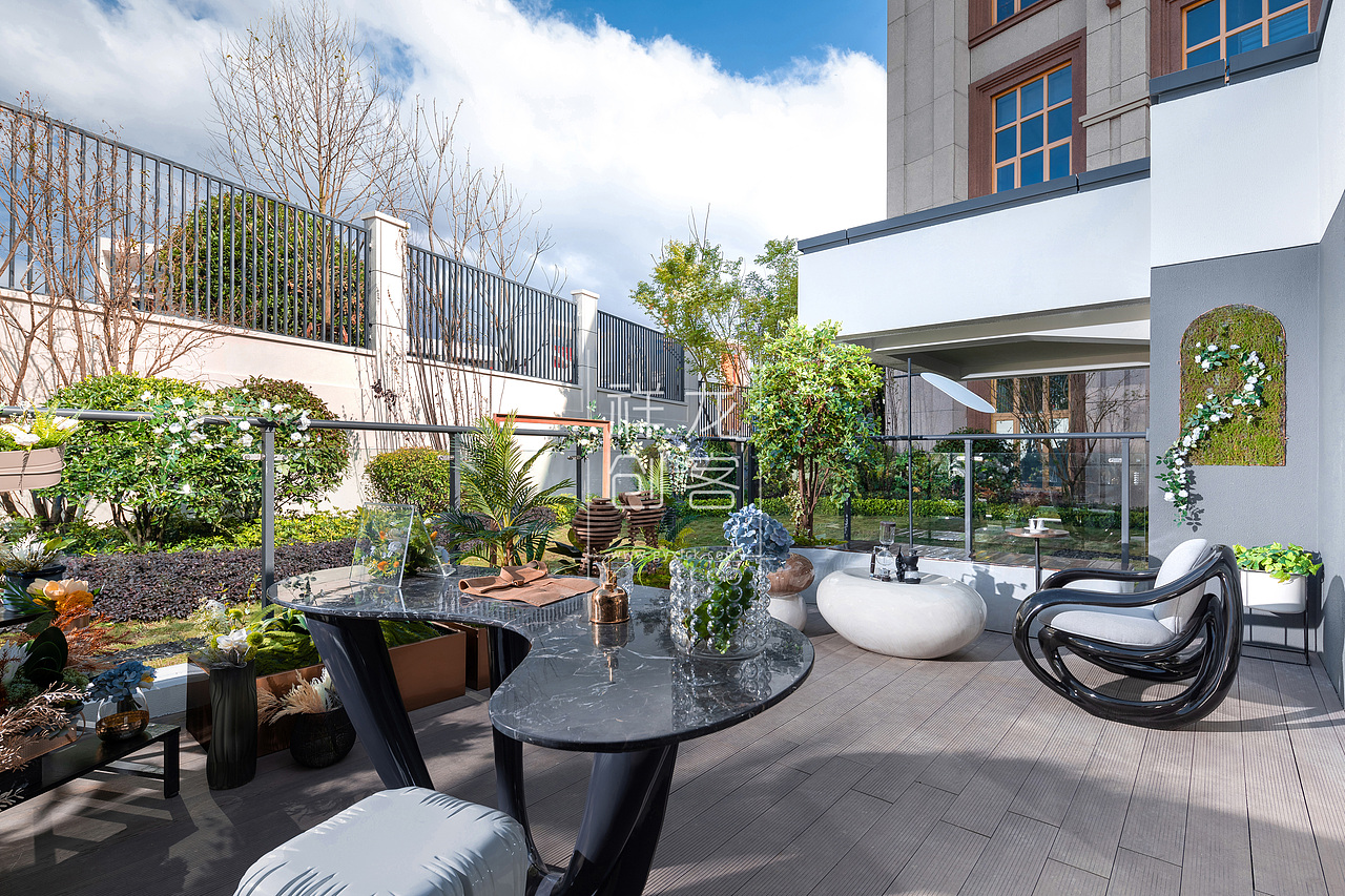 万科翡翠公园建筑空间摄影