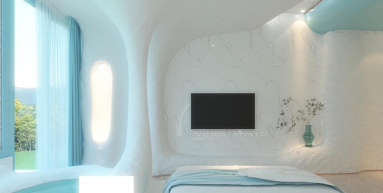 洞穴轻奢酒店设计