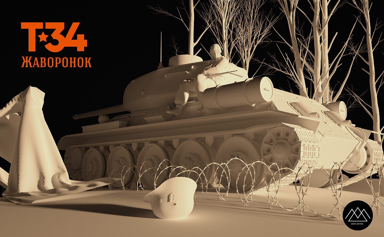 T34 坦克（图ZMTU4MDE4MDMy） - 场景 - 站酷设计师零度暗物质原创素材 - 站酷ZCOOL