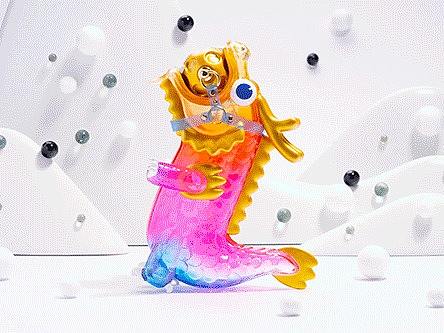 羞耻小龙 橡皮糖ver. by 怪棒玩务 WeirdAwesomeToys 