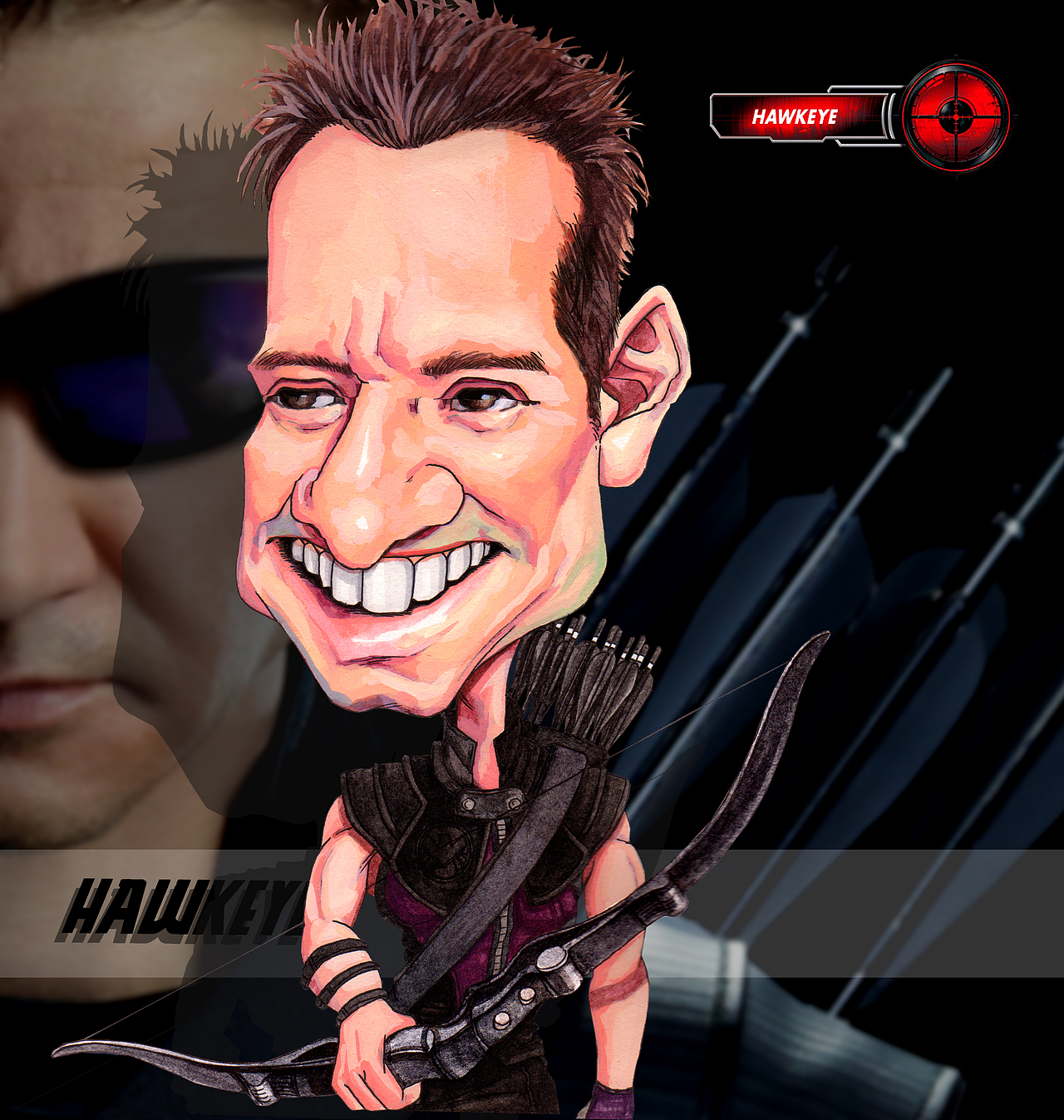 杰瑞米-雷纳漫画（图ZMjIwMTQxNDcy） - 单幅漫画 - 站酷设计师深蓝770629原创素材 - 站酷ZCOOL