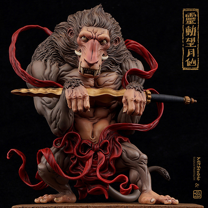 MP Studio & 明子 十二生肖神兽之《灵动望月仙》(图ZMTgyMzY0MDA0) - 手办/模玩 - 站酷设计师避世伯爵原创素材 - 站酷ZCOOL