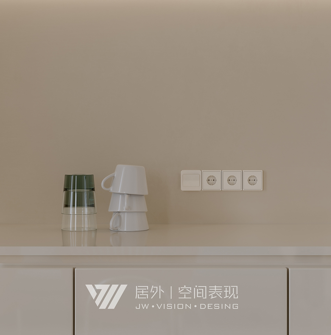 奶茶色公寓（图ZMjgyNjY4Mjg0） - 家装设计 - 站酷设计师居外设计表现原创素材 - 站酷ZCOOL