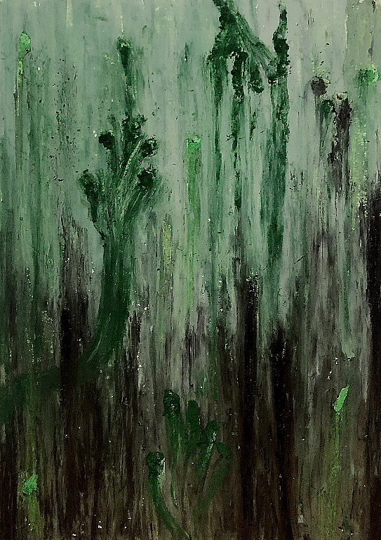 - 油画棒系列「恐惧」