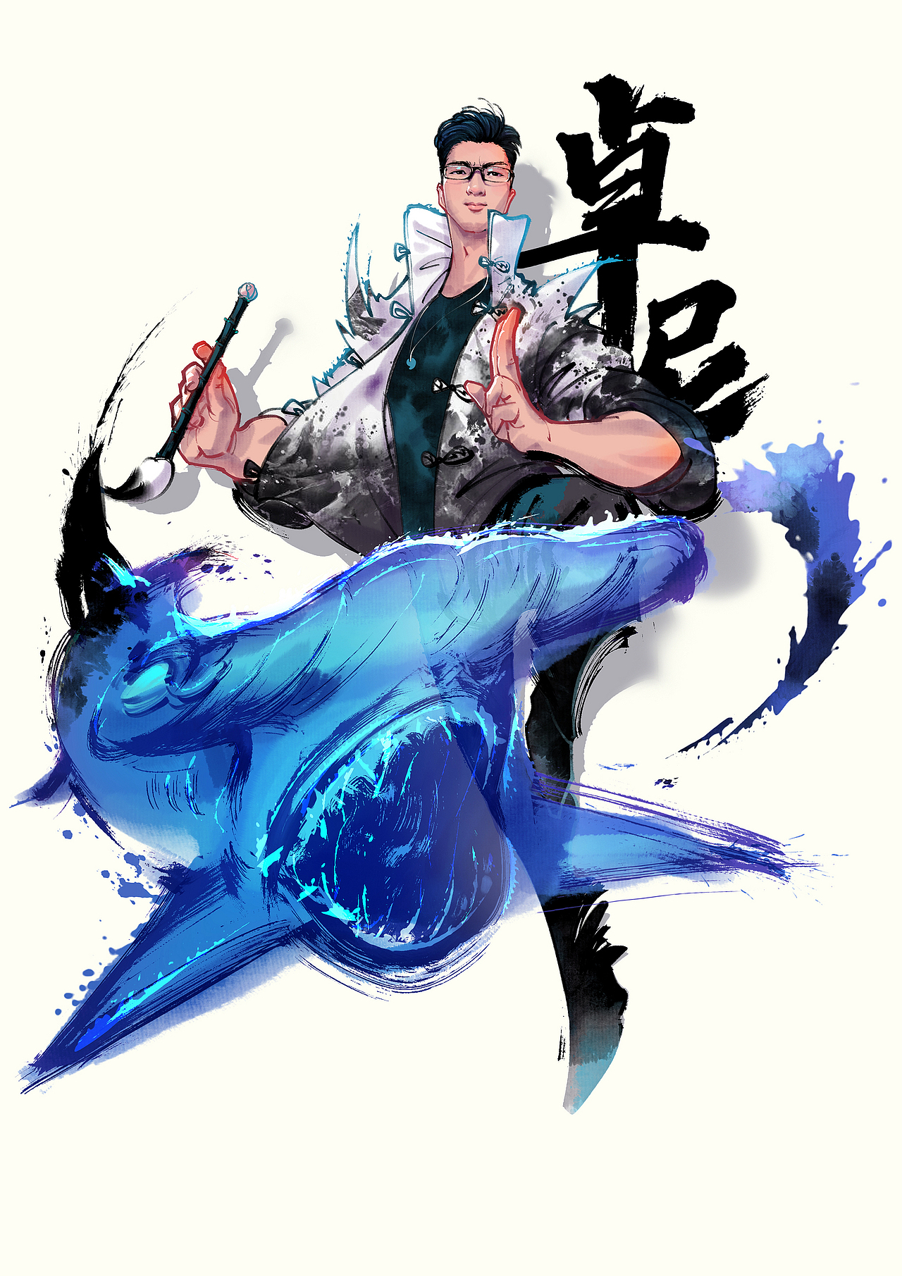 摸大鱼（图ZMjQyNDA1OTY0） - 创作习作 - 站酷设计师齐天大宋原创素材 - 站酷ZCOOL