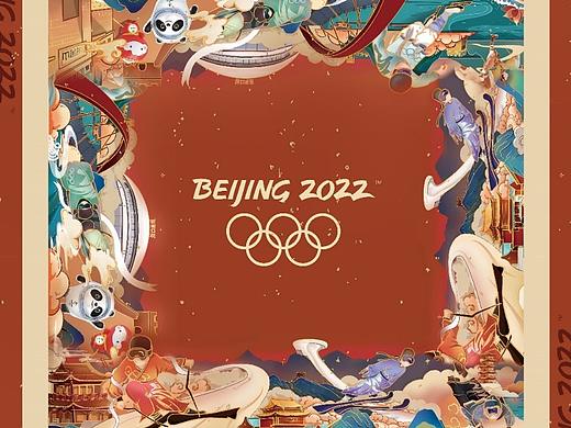 冬奥在长城（个人主页-ZNTYwNTc4ODQ=） - 图案 - 站酷设计师815DESIGN原创素材 - 站酷ZCOOL