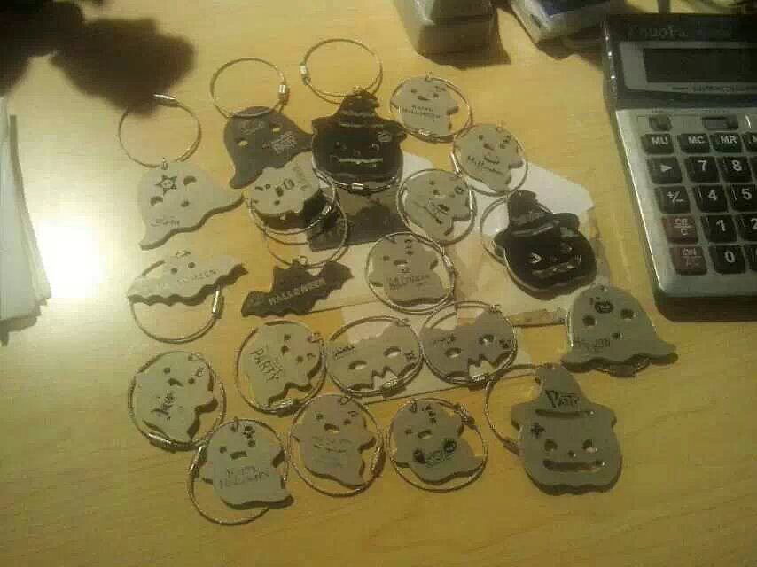 shaymin工坊~万圣节小挂饰~~（图ZMjQ0MDM2NTI=） - 工艺品设计 - 站酷设计师叶伊米原创素材 - 站酷ZCOOL