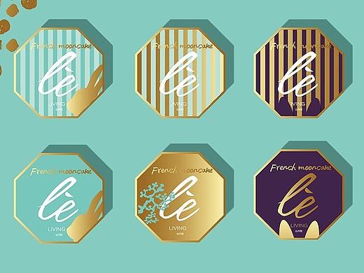 《香港乐姿》品牌月饼包装设计 甜品包装设计