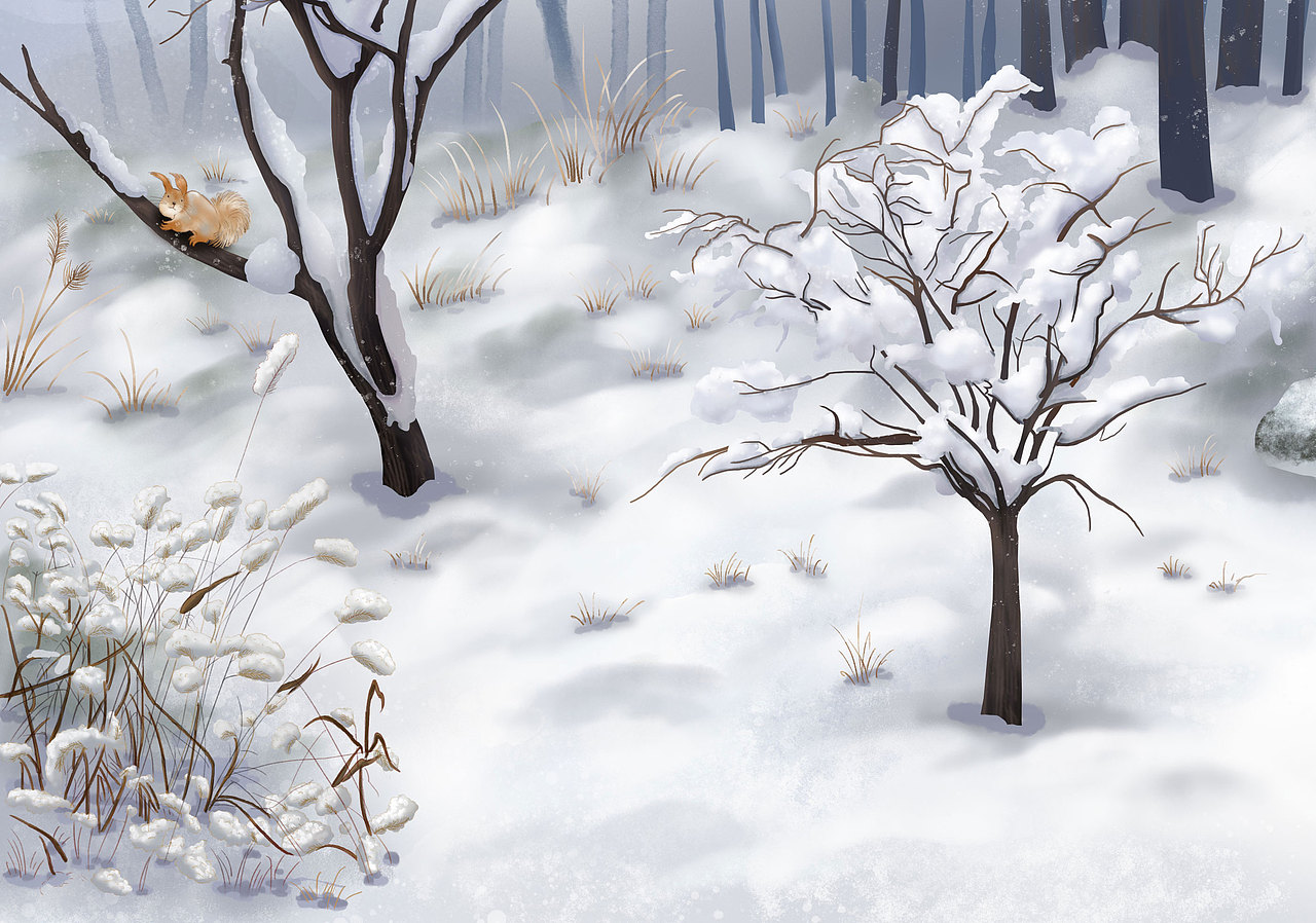 《森林报·冬》部分插图