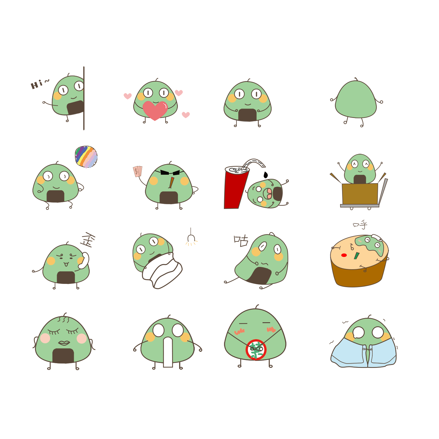 团团美团形象设计