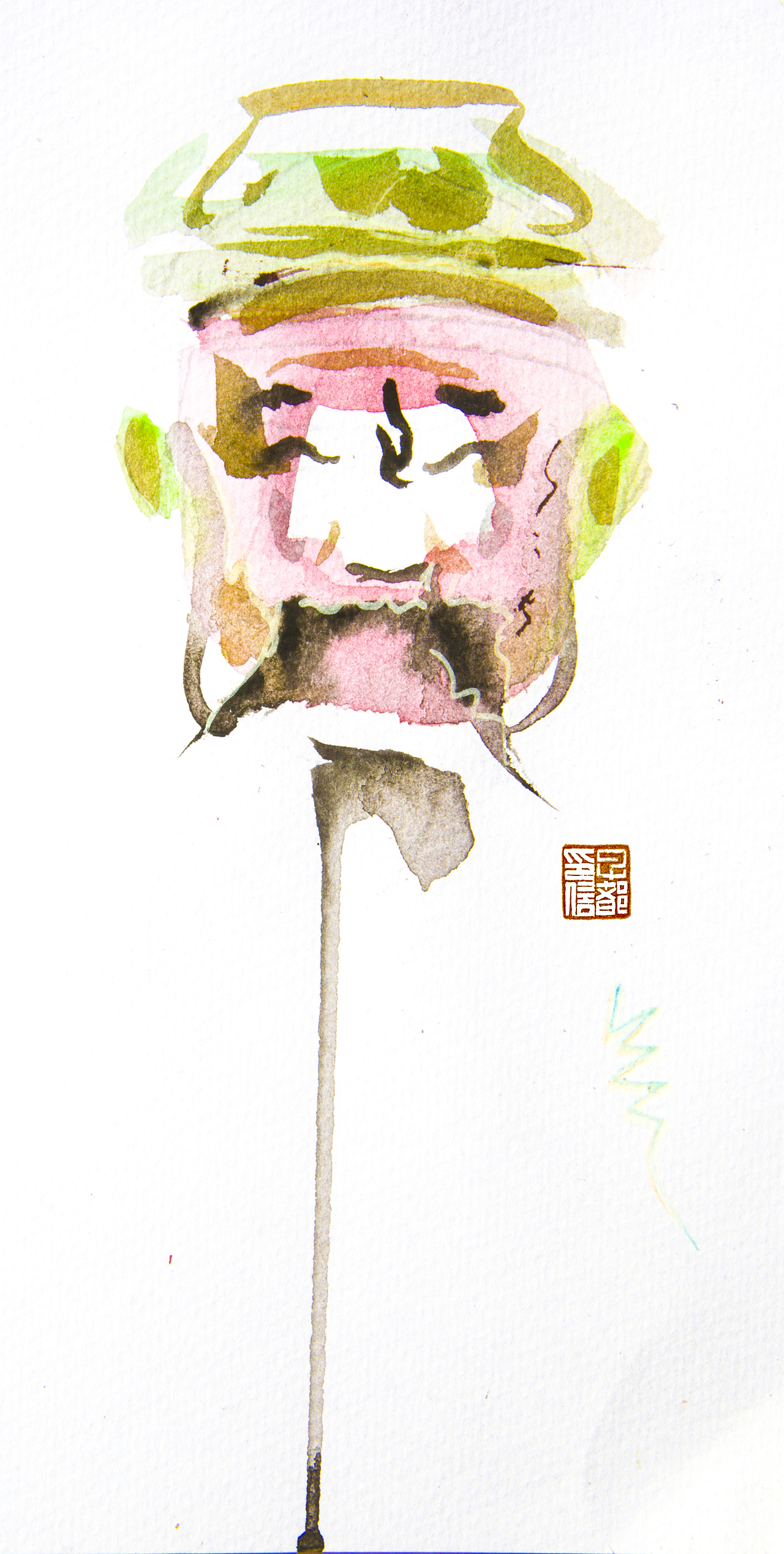 丑角 br> br>丑行,俗称"小花脸".