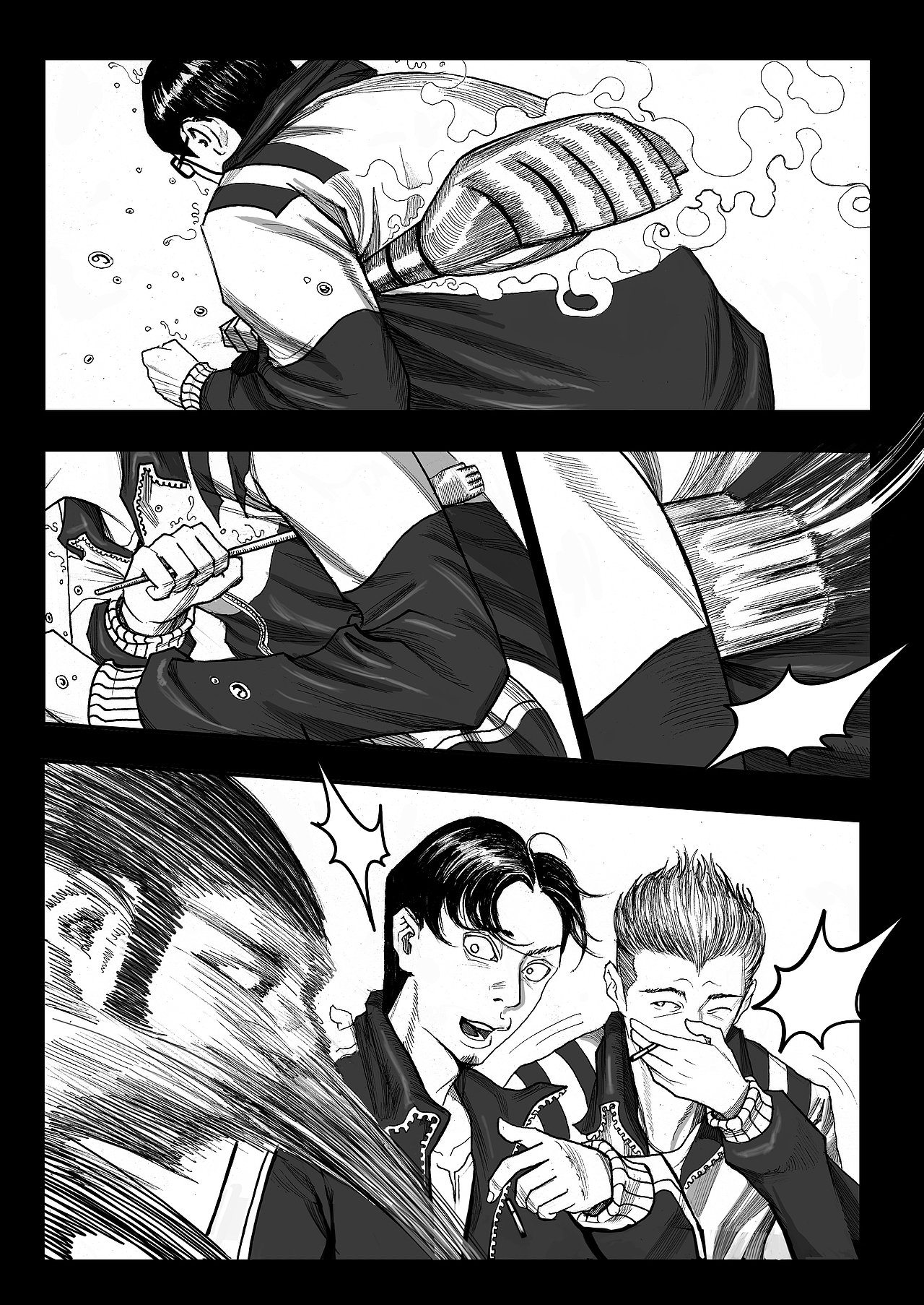 猎奇异能漫画《在下清道夫》（图ZMjUxNzg0ODg=） - 中/长篇漫画 - 站酷设计师左手韩原创素材 - 站酷ZCOOL