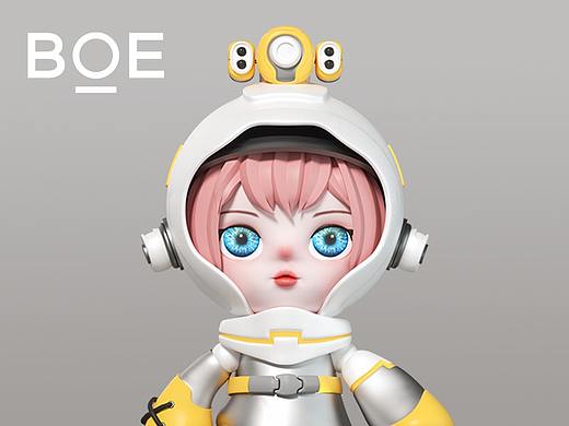 「你好，BOE」京东方品牌IP形象设计 | 机器人京京