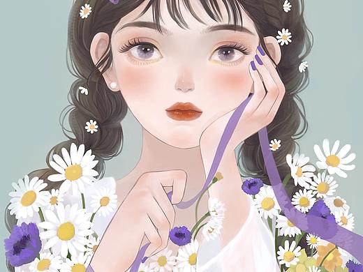 花儿与少女