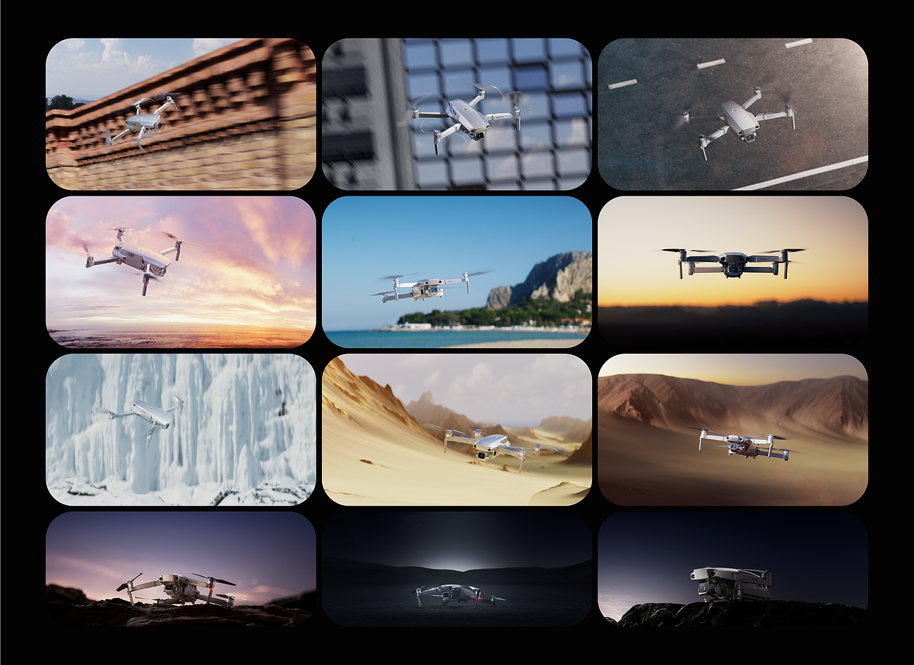 Rendering/无人机渲染练习