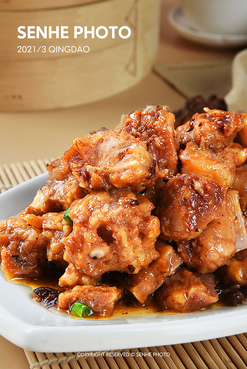 豉香小排骨广式早茶产品拍摄|摄影|美食摄影|青岛森和视觉摄影_原创作