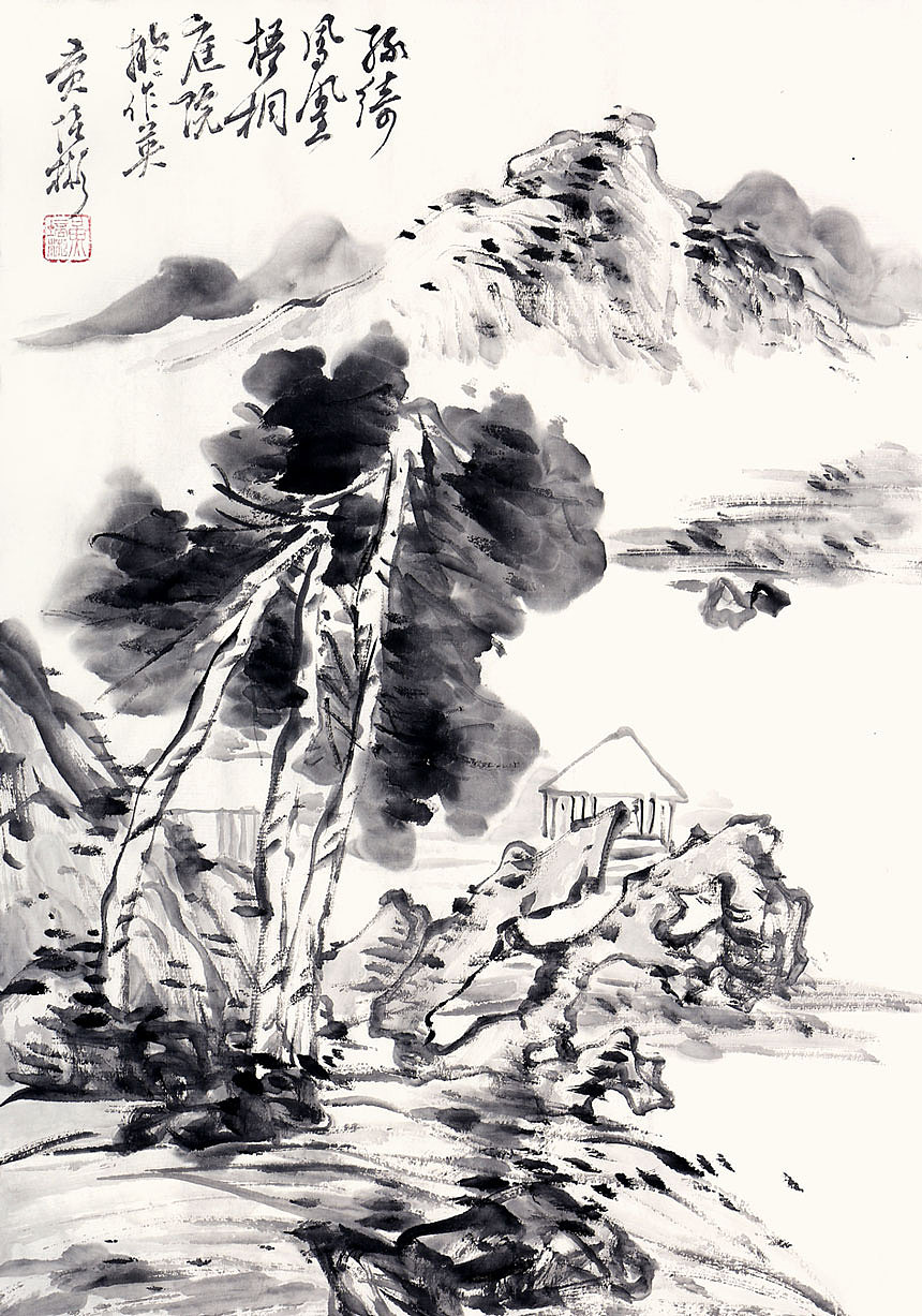 心中有山水（图ZMTA3MjE3MjUy） - 绘画 - 站酷设计师大千摄影原创素材 - 站酷ZCOOL