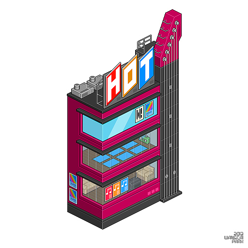 像素画－CITY OF MUISC（图ZODgzOTY2MA==） - 像素画 - 站酷设计师wangcaipark原创素材 - 站酷ZCOOL