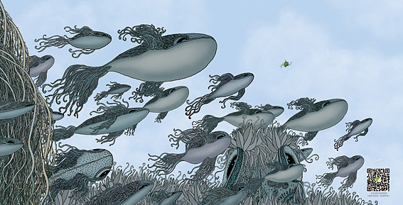 十張橫幅《守林人》系列（圖ZMTkyMzU4NDU2） - 商業(yè)插畫(huà) - 站酷設(shè)計(jì)師畫(huà)如人生原創(chuàng)素材 - 站酷ZCOOL