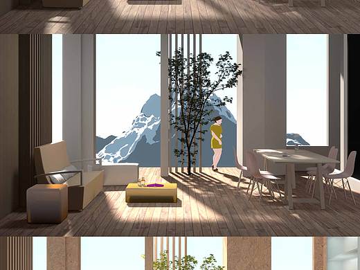 eevee复刻big编织城市建筑表现2s片段