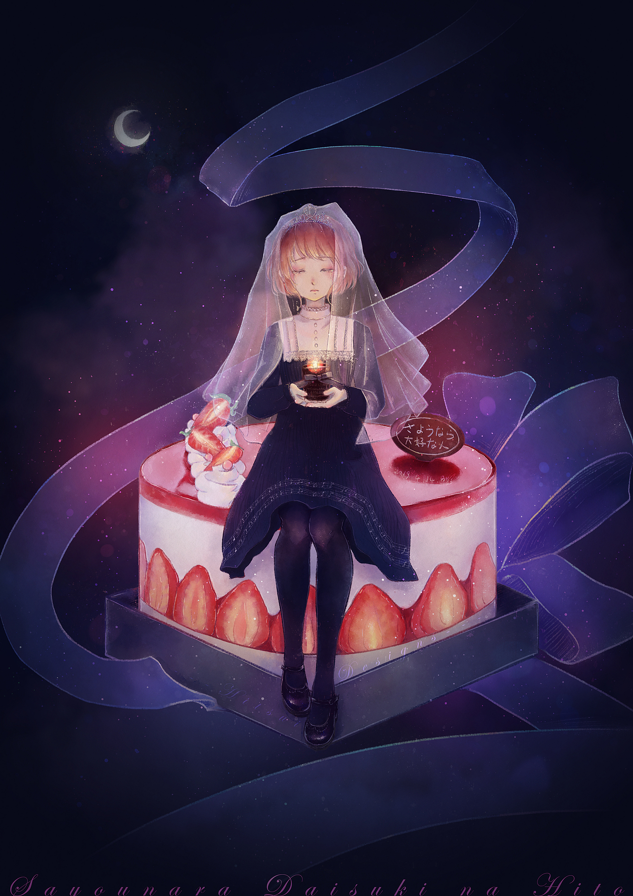 [板绘-190414]さようなら大好きな人（图ZMTU2NTU0MDA4） - 创作习作 - 站酷设计师ccsttail原创素材 - 站酷ZCOOL