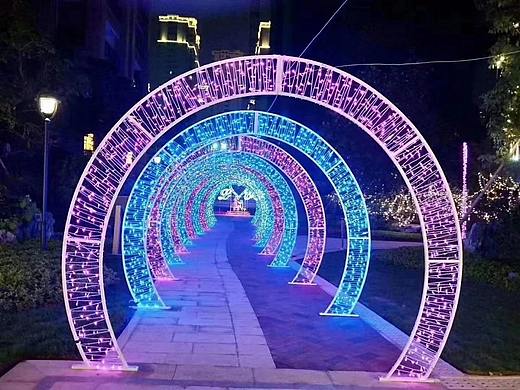 灯光节厂家，灯饰画方案，灯光展出租，灯光造型设计