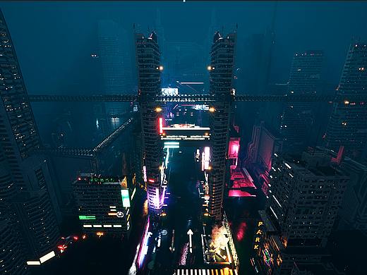 赛博朋克城市