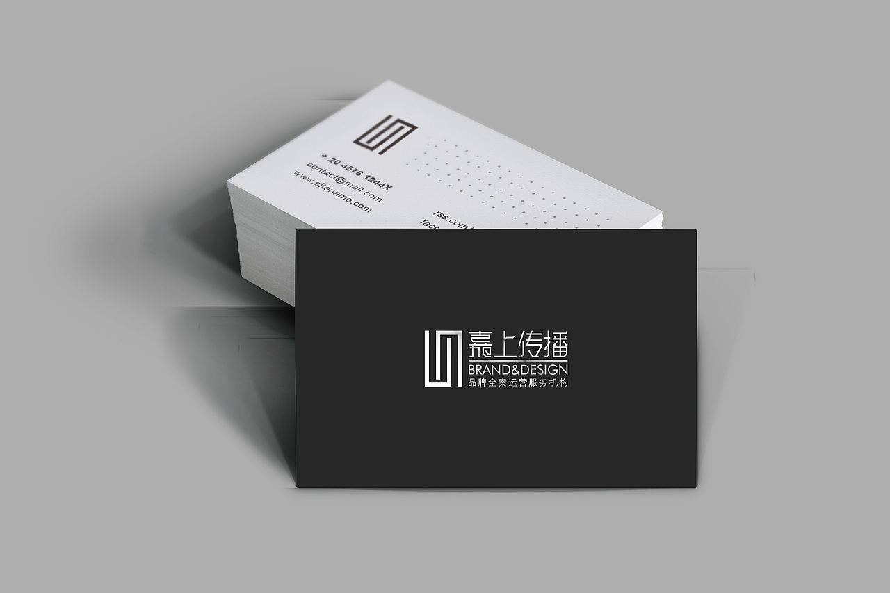 一组传媒公司的LOGO设计和展示