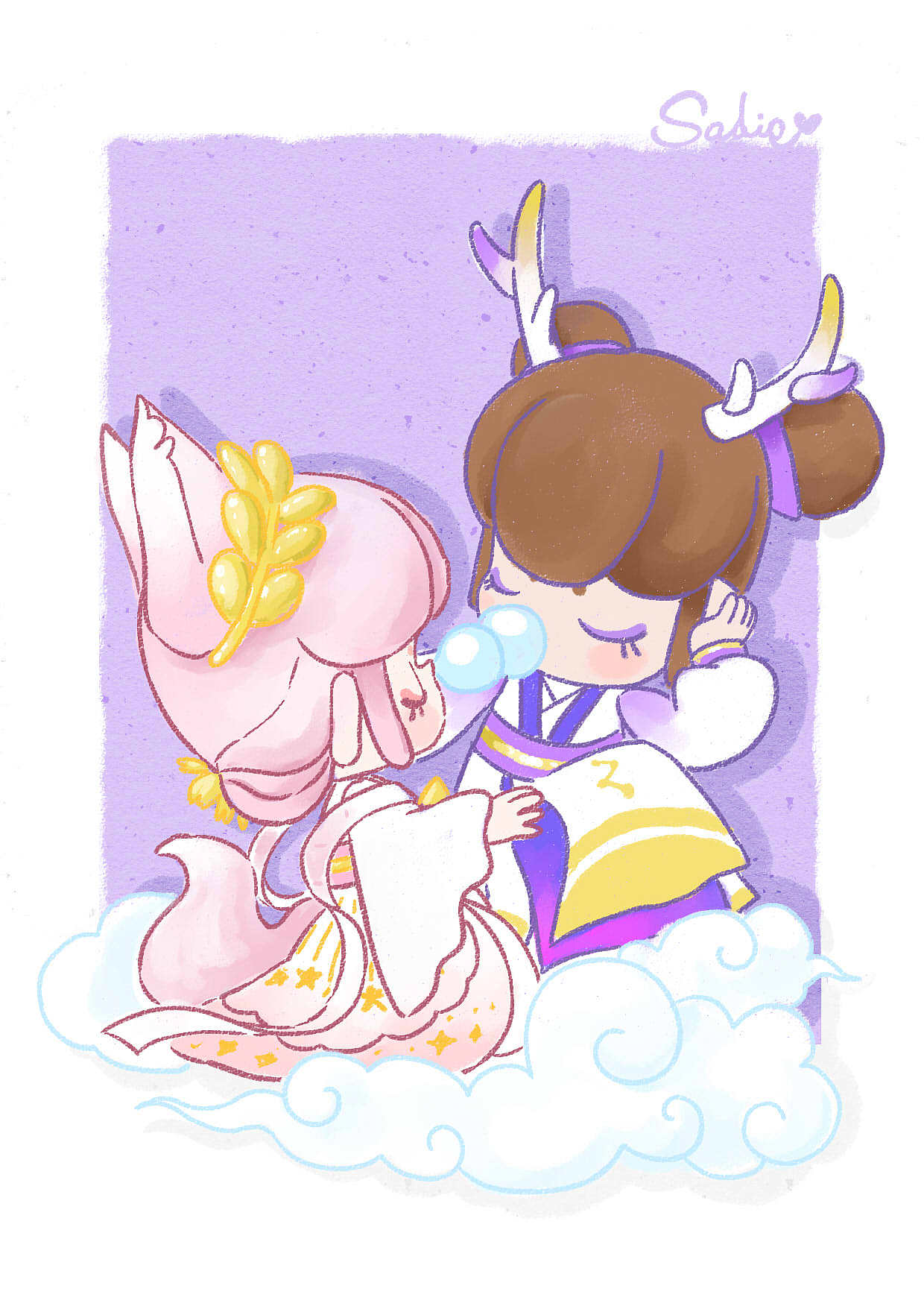 猜猜这是哪对CP？听说最近挺火呀……（图ZMTk0MDg0OTky） - 创作习作 - 站酷设计师Rolife若来原创素材 - 站酷ZCOOL