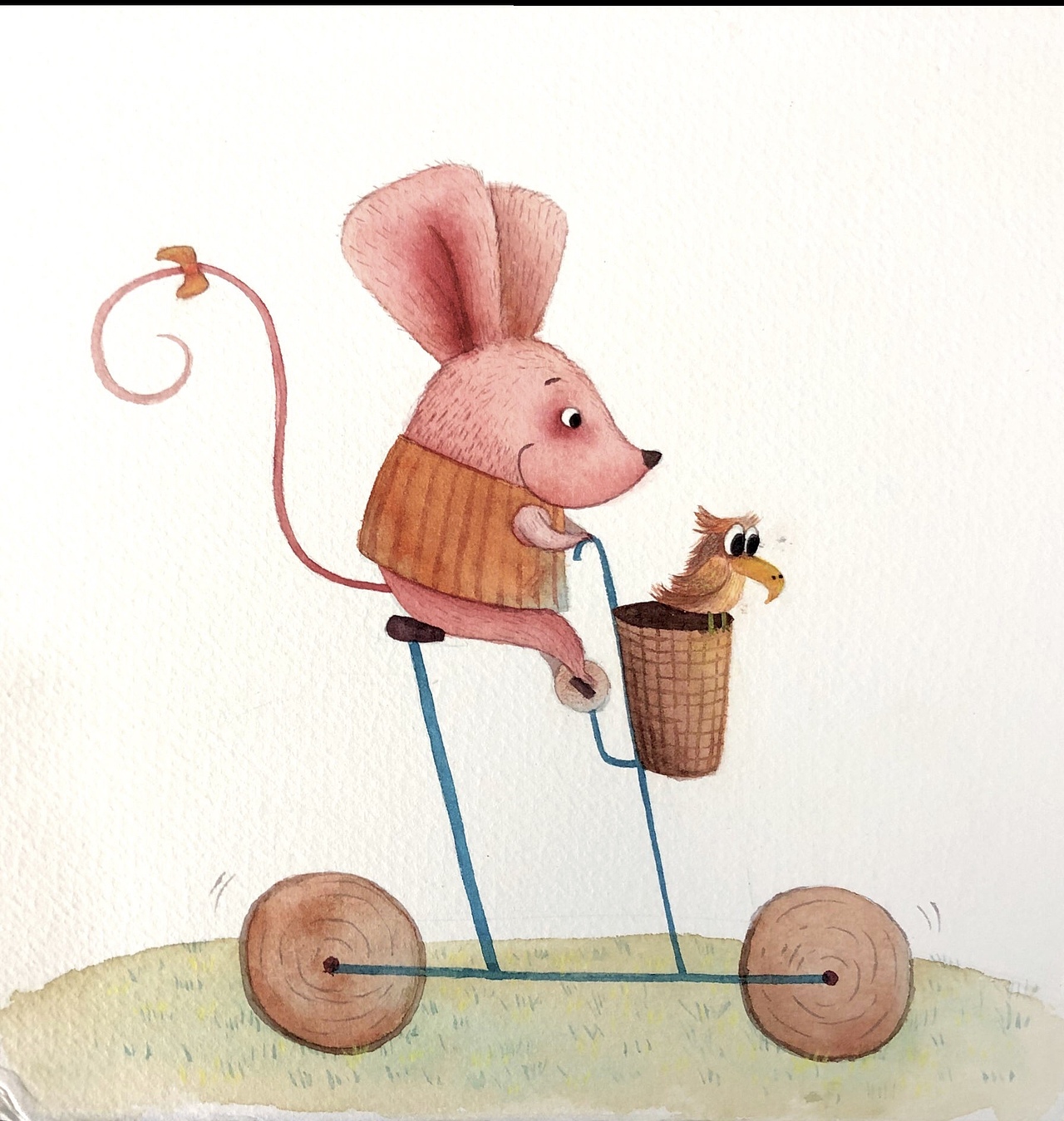 近期水彩练习|插画|儿童插画|立夏小姐_原创作品-站酷zcool