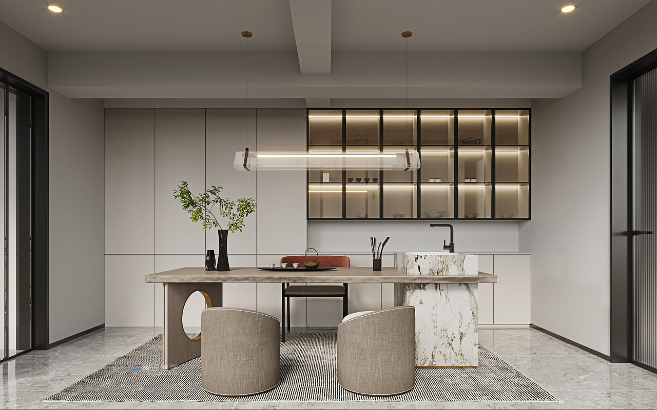 家裝設(shè)計-效果圖表現(xiàn)：付志峰（圖ZMjkwMTE5MTUy） - 家裝設(shè)計 - 站酷設(shè)計師集設(shè)美學(xué)原創(chuàng)素材 - 站酷ZCOOL