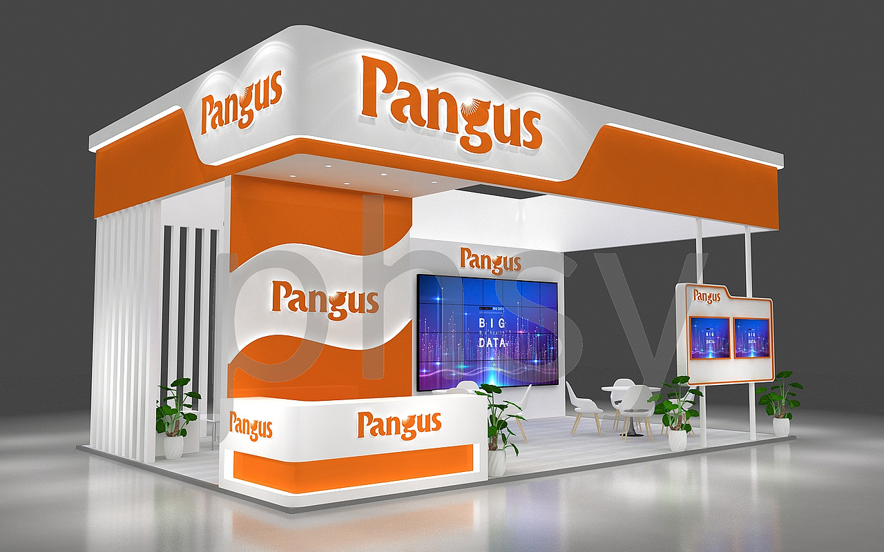 展台设计效果图